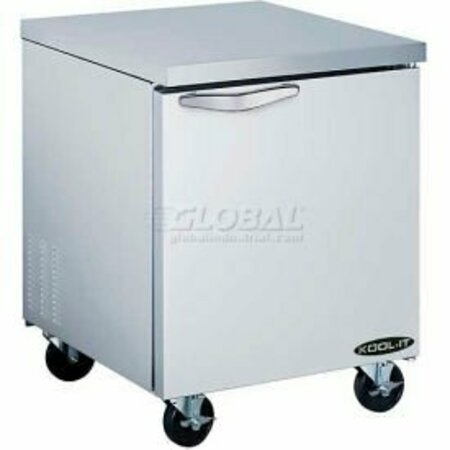 MVP GROUP CORPORATION Kool-It Undercounter Refrigerator 27" Single Door KUCR-27-1